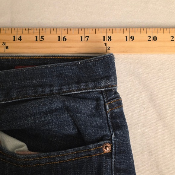 Lucky Brand Men 361 Vintage Straight Jeans Dark Wash Blue Denim Stretch 36X29 - Picture 12 of 12